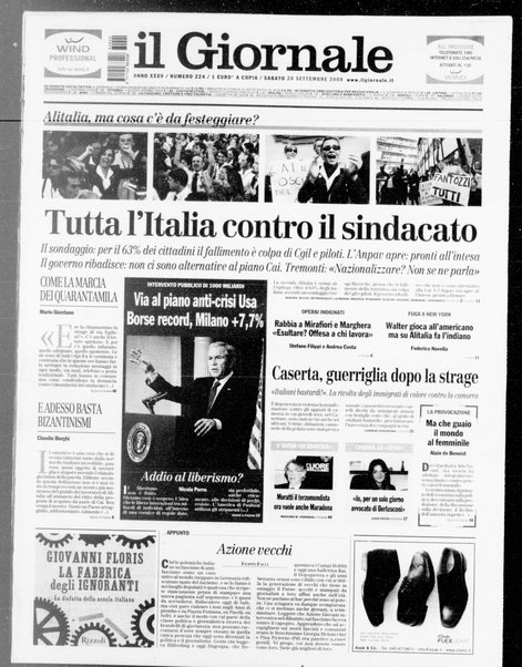 Il giornale : quotidiano del mattino